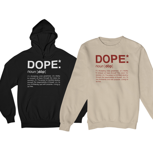 Hoodie/Crewneck Bundle (Black/Pecan Cranberry)