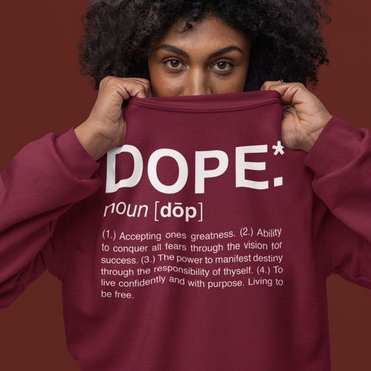 Dope Crewneck (Garnet)